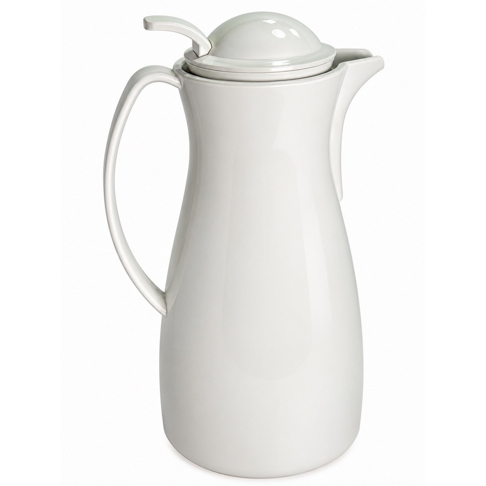 Pampered Chef Insulated Thermal Carafe Pitcher White Made in Germany Vintage